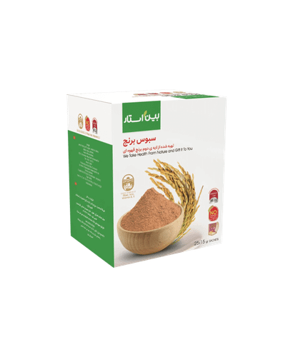 سبوس برنج قهوهای بین استار