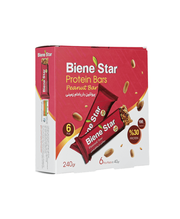 پروتئین بار بادام زمینی بین استار