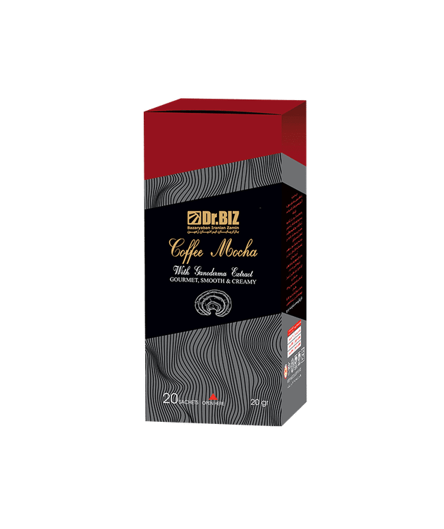 کافه موکا با قارچ گانودرما دکتر بیز