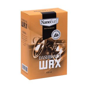 واکس داشبورد خودرو نارنجی Captain Black نانوسان