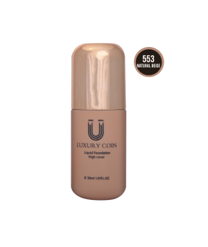 ست کرم پودر لاکچری کوین به همراه پد 553