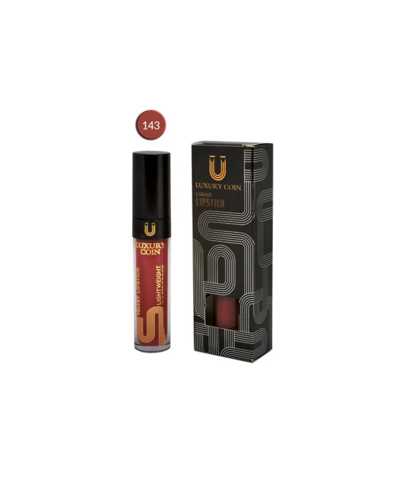 رژلب مایع لاکچری کوین کد 143