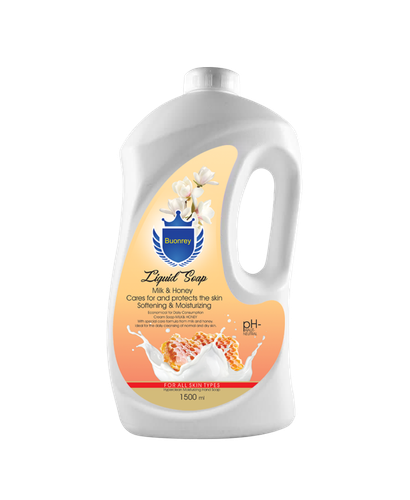 صابون مایع شیر و عسل گالن ۱۵۰۰ میلی لیتر