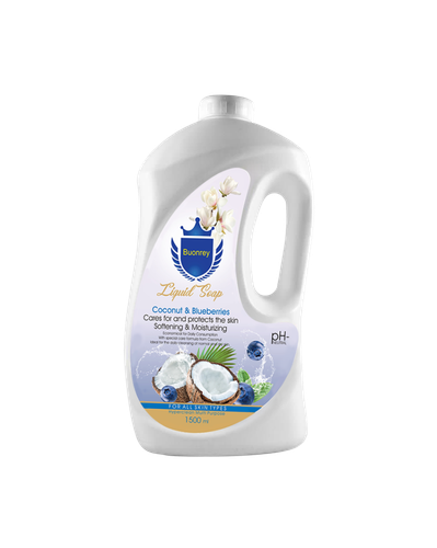 صابون مایع نارگیل و بلوبری گالن ۱۵۰۰ میلی لیتر