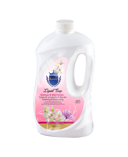 صابون مایع مورینگا و گلهای وحشی گالن ۱۵۰۰ میلی لیتر
